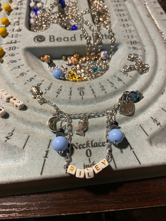 Name Charm Bracelet